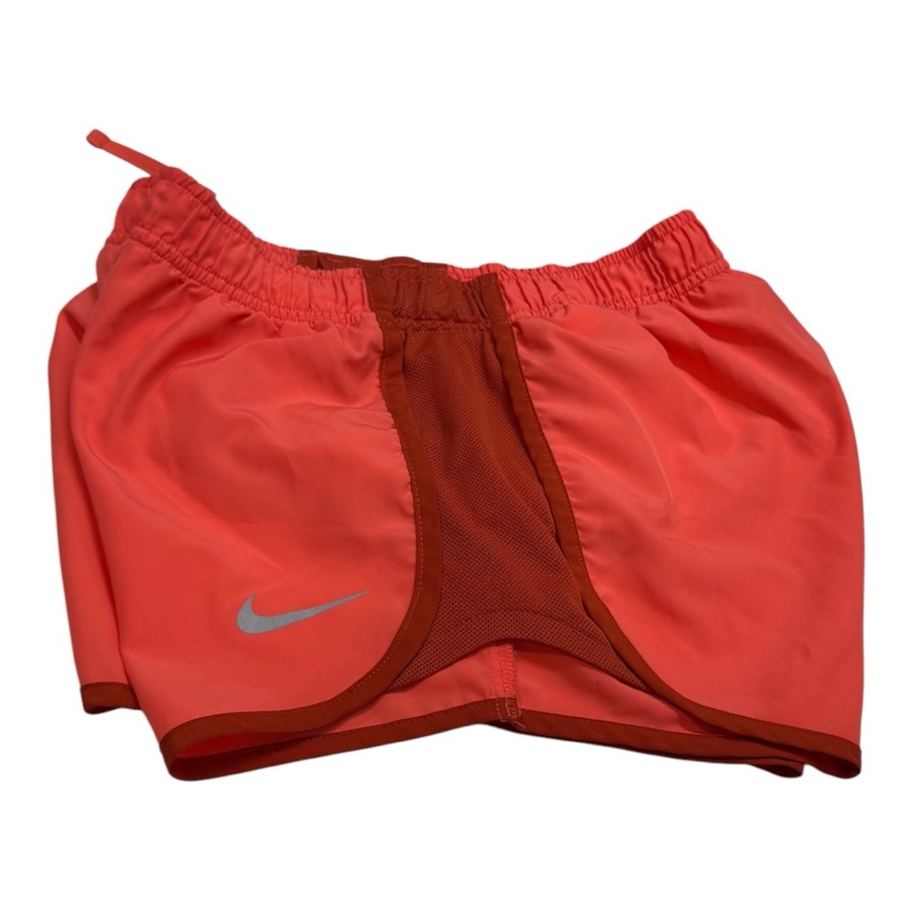 Nike Women's Athletic Shorts - Coral and Brown EUC BOX38